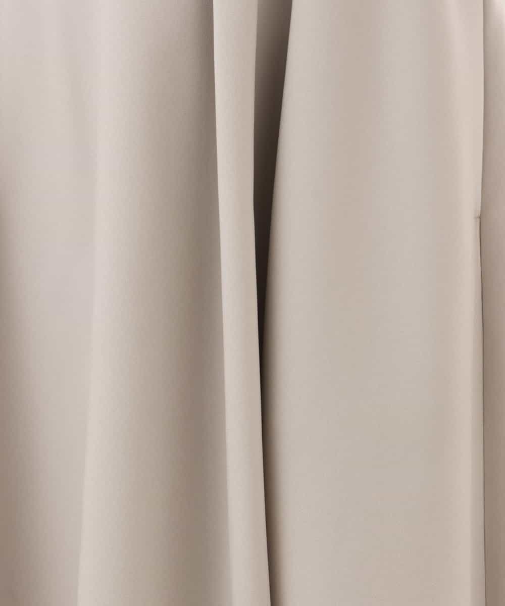 FIEGD22120 OFUON le MK(オフオン　ル　エムケー) 六分袖スキッパーワンピース/UVカット/洗濯機で洗える/WEB限定サイズあり ライトブルー