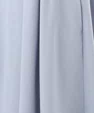 FIEGD22120 OFUON le MK(オフオン　ル　エムケー) 六分袖スキッパーワンピース/UVカット/洗濯機で洗える/WEB限定サイズあり ライトブルー