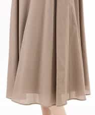 FIEGD44110 OFUON le MK(オフオン　ル　エムケー) VネックAラインシルエットワンピース/洗える/WEB限定カラーサイズあり イエローオレンジ