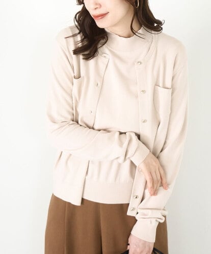 FIFAD11110 OFUON le MK カラーニットアンサンブル/洗える/WEB限定サイズあり