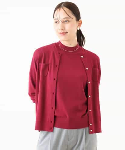 FIFAD11110 OFUON le MK カラーニットアンサンブル/洗える/WEB限定サイズあり