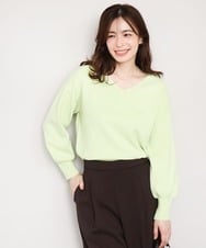 ベーシックVネックニット/洗える/WEB限定サイズあり(ニット・セーター