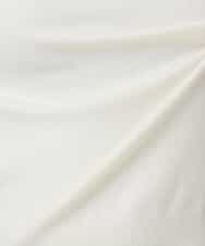 FIFDD04080 OFUON le MK(オフオン ル エムケー) パール調ビーズ衿付きハイゲージニット/洗える ホワイト