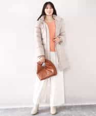 FIFDD08070 OFUON le MK(オフオン ル エムケー) ミニスパンコールシャギーニット/洗える/WEB限定サイズあり ネイビー