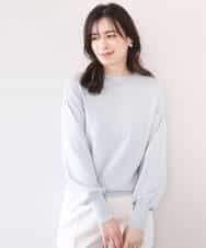 FIFFD01054 OFUON le MK(オフオン　ル　エムケー) ハイネックハイゲージニット/UVカット/洗える/WEB限定サイズあり ライトピンク