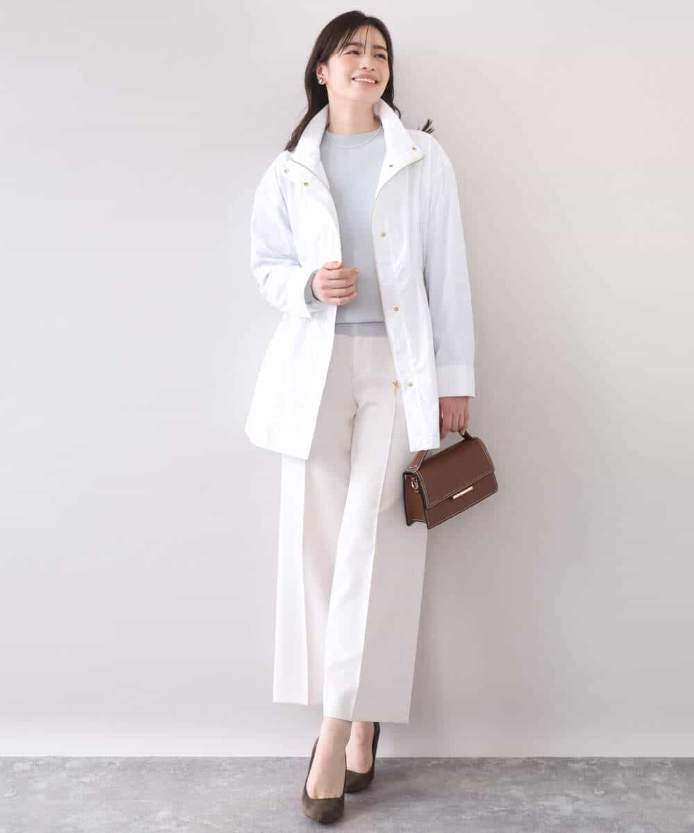 FIFFD01054 OFUON le MK(オフオン　ル　エムケー) ハイネックハイゲージニット/UVカット/洗える/WEB限定サイズあり ライトピンク