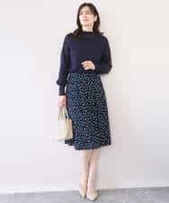 FIFFD01054 OFUON le MK(オフオン　ル　エムケー) ハイネックハイゲージニット/UVカット/洗える/WEB限定サイズあり ライトピンク