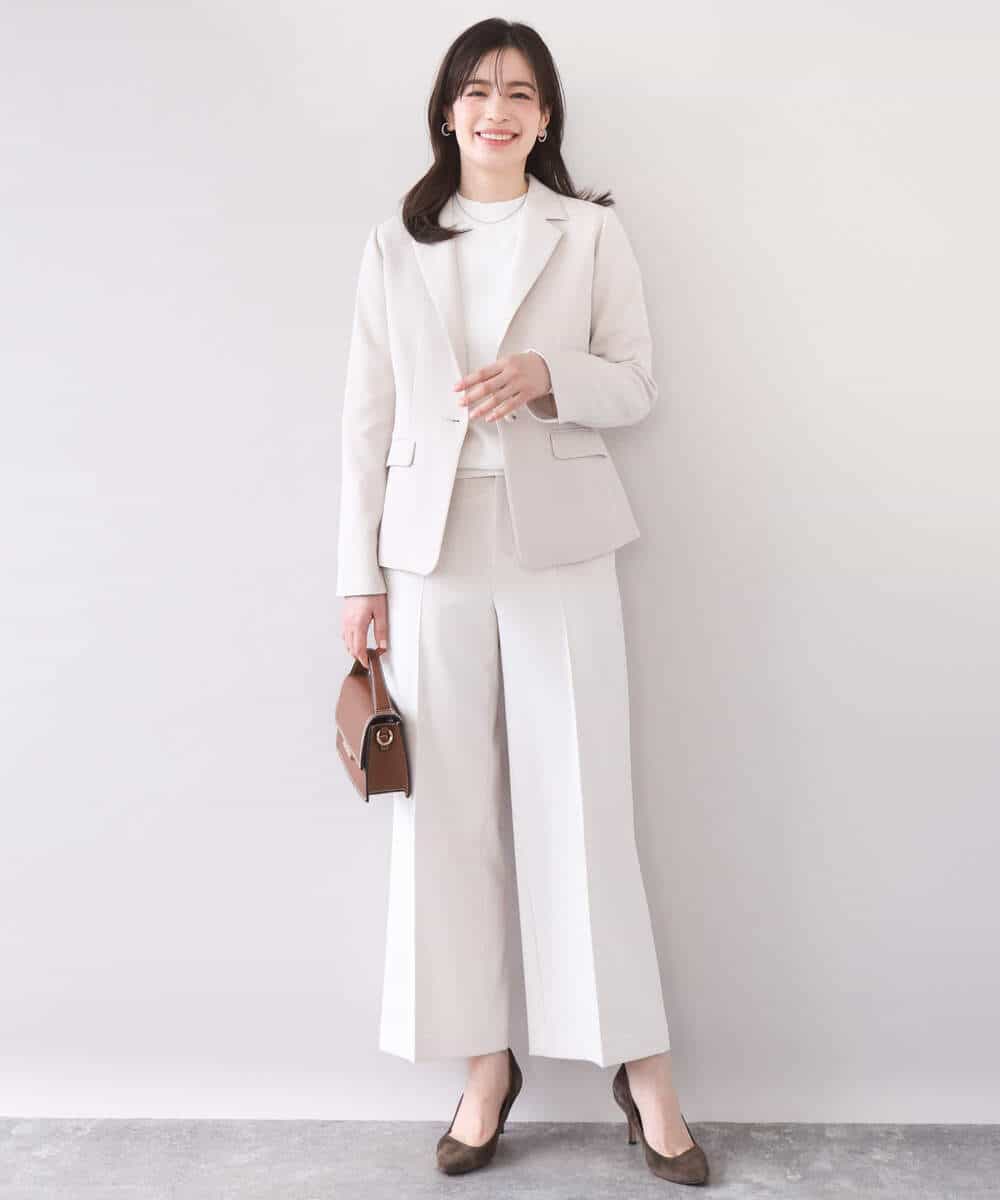 FIFFD01054 OFUON le MK(オフオン　ル　エムケー) ハイネックハイゲージニット/UVカット/洗える/WEB限定サイズあり ライトピンク