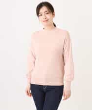 FIFFD01054 OFUON le MK(オフオン　ル　エムケー) ハイネックハイゲージニット/UVカット/洗える/WEB限定サイズあり ライトピンク