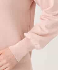 FIFFD01054 OFUON le MK(オフオン　ル　エムケー) ハイネックハイゲージニット/UVカット/洗える/WEB限定サイズあり ライトピンク