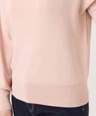 FIFFD01054 OFUON le MK(オフオン　ル　エムケー) ハイネックハイゲージニット/UVカット/洗える/WEB限定サイズあり ライトピンク