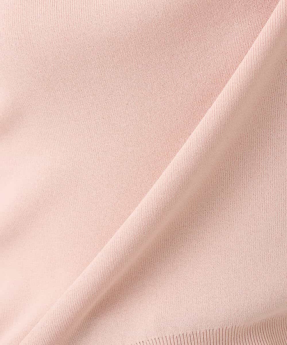 FIFFD01054 OFUON le MK(オフオン　ル　エムケー) ハイネックハイゲージニット/UVカット/洗える/WEB限定サイズあり ライトピンク