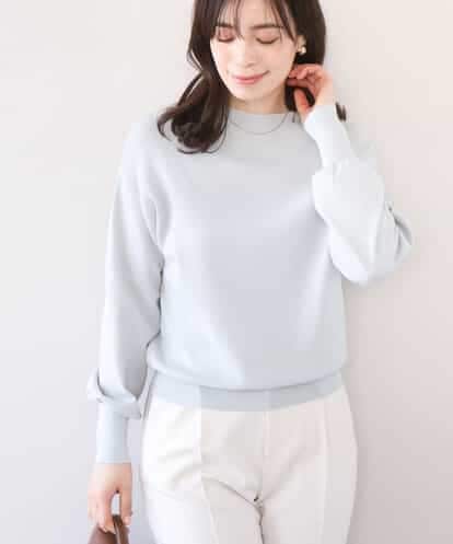 FIFFD01054 OFUON le MK ハイネックハイゲージニット/UVカット/洗える/WEB限定サイズあり