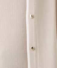 FIFFD03100 OFUON le MK(オフオン　ル　エムケー) 配色ラインアンサンブル（カーディガン&ニットプルオーバー）/UVカット/洗える/WEB限定サイズあり ライトピンク