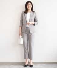 FIFGD02050 OFUON le MK(オフオン　ル　エムケー) ハイゲージ五分袖ニット/接触冷感/洗える/WEB限定サイズあり イエロー