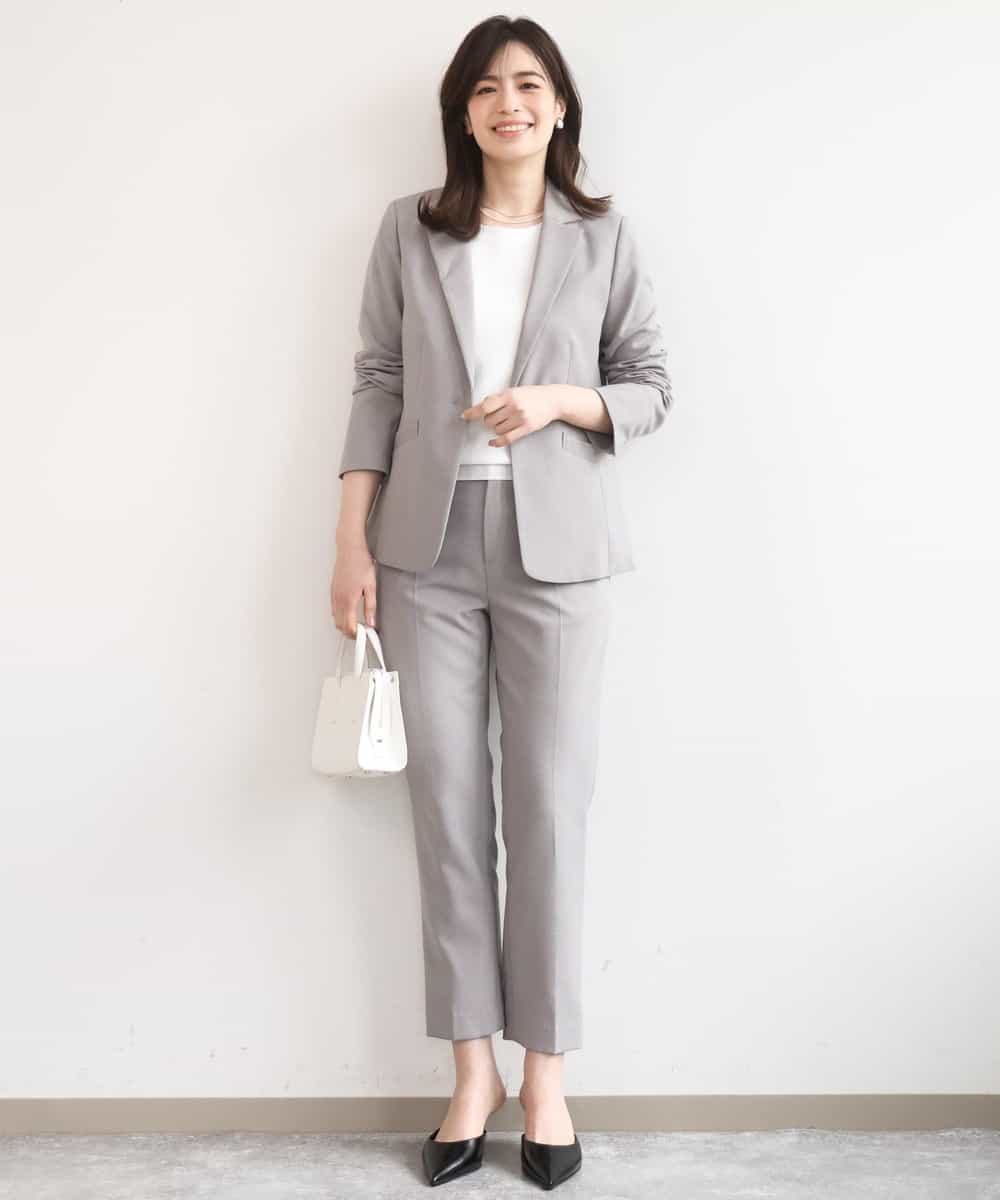 FIFGD02050 OFUON le MK(オフオン　ル　エムケー) ハイゲージ五分袖ニット/接触冷感/洗える/WEB限定サイズあり イエロー