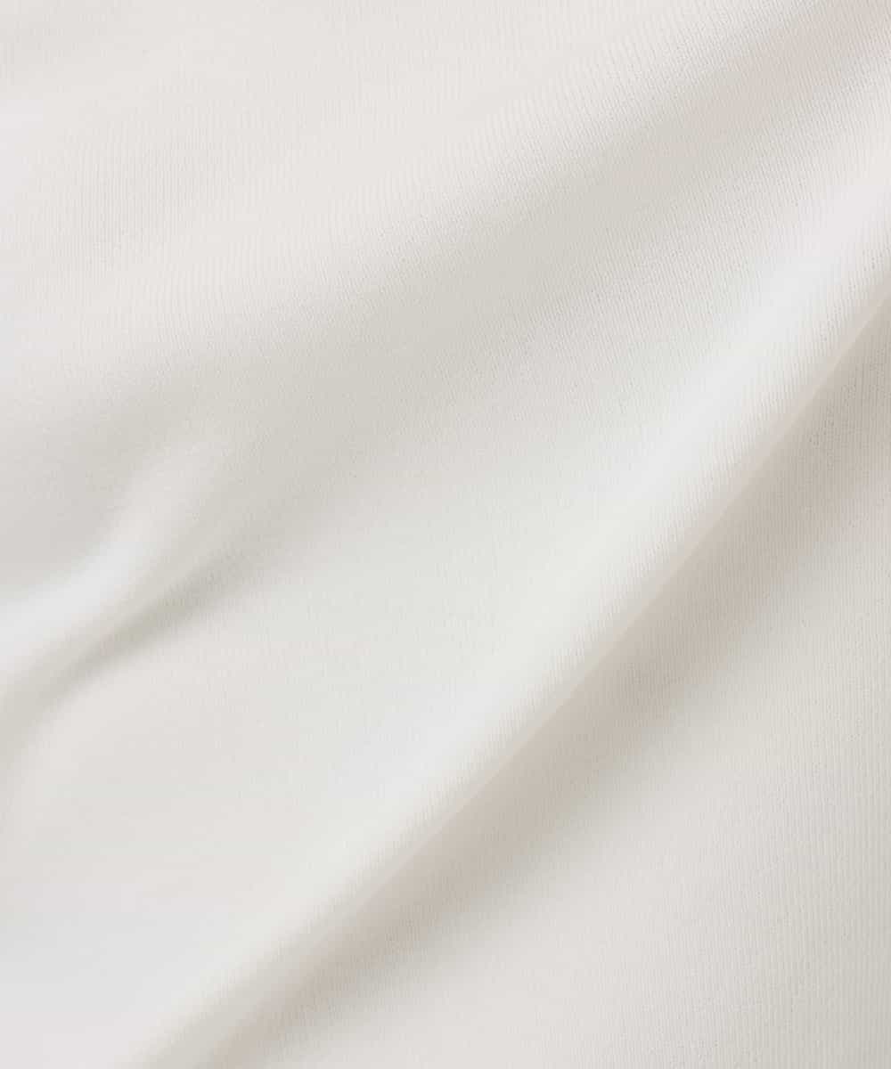 FIFGD02050 OFUON le MK(オフオン　ル　エムケー) ハイゲージ五分袖ニット/接触冷感/洗える/WEB限定サイズあり イエロー