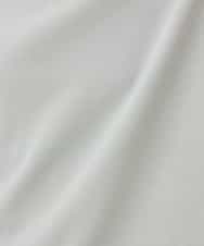 FIFHD30070 OFUON le MK(オフオン　ル　エムケー) ハイゲージパール付きキーネックニット/接触冷感/UVカット/洗える/WEB限定サイズあり ブルーグリーン