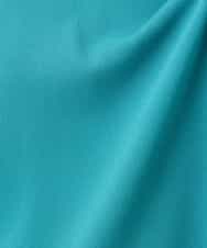 FIFHD30070 OFUON le MK(オフオン　ル　エムケー) ハイゲージパール付きキーネックニット/接触冷感/UVカット/洗える/WEB限定サイズあり ブルーグリーン