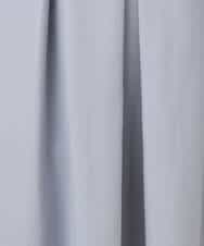 FIHDD06080 OFUON le MK(オフオン　ル　エムケー) タックフレアースカート/洗える ライトブルー