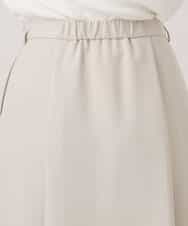 FIHFD10090 OFUON le MK(オフオン　ル　エムケー) [セットアップ対応]ライトラブルクロス ウエストタックスカート/洗える/WEB限定サイズあり ベージュ