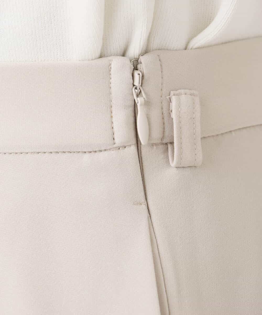 FIHFD10090 OFUON le MK(オフオン　ル　エムケー) [セットアップ対応]ライトラブルクロス ウエストタックスカート/洗える/WEB限定サイズあり ベージュ