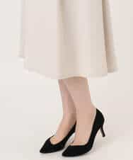 FIHFD10090 OFUON le MK(オフオン　ル　エムケー) [セットアップ対応]ライトラブルクロス ウエストタックスカート/洗える/WEB限定サイズあり ベージュ