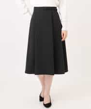 FIHFD10090 OFUON le MK(オフオン　ル　エムケー) [セットアップ対応]ライトラブルクロス ウエストタックスカート/洗える/WEB限定サイズあり ベージュ