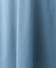 FIHGV08080 OFUON(オフオン　ル　エムケー) ベーシックストレッチフレアースカート/洗える ブルー