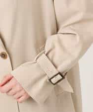 FIJFD08130 OFUON le MK(オフオン　ル　エムケー) ショート丈ツイルトレンチコート/洗える/WEB限定サイズあり ベージュ