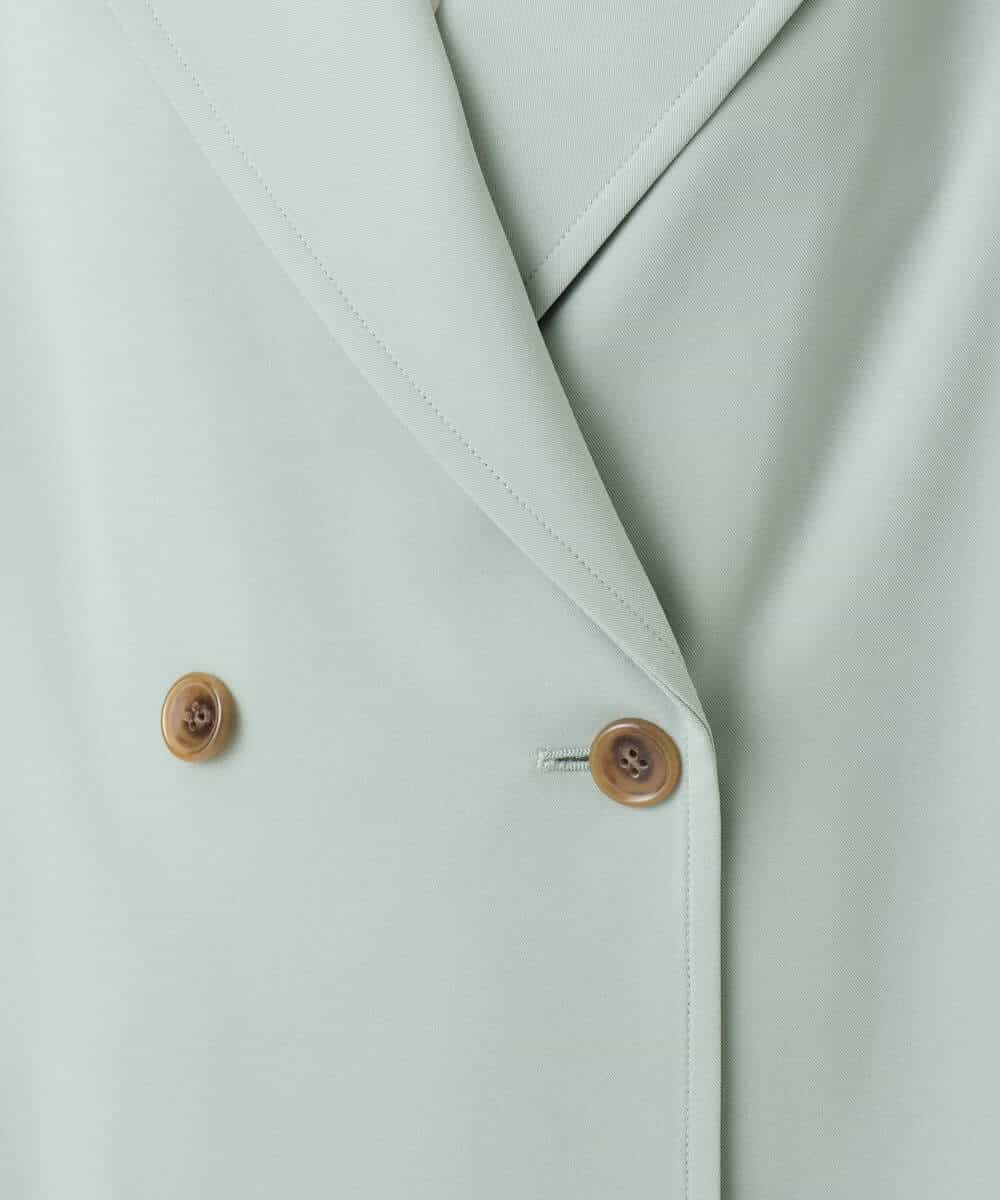 FIJFD08130 OFUON le MK(オフオン　ル　エムケー) ショート丈ツイルトレンチコート/洗える/WEB限定サイズあり ベージュ