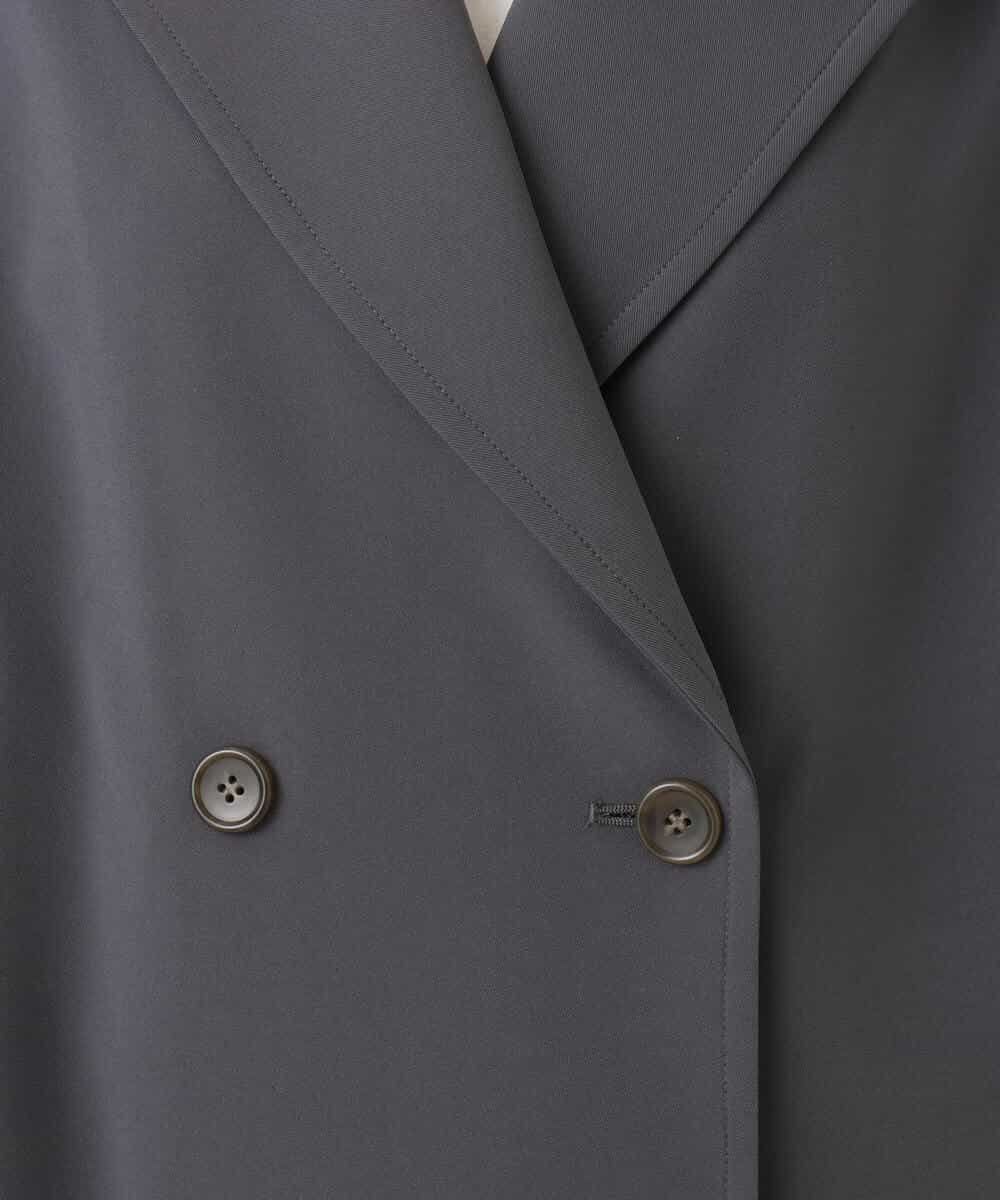 FIJFD08130 OFUON le MK(オフオン　ル　エムケー) ショート丈ツイルトレンチコート/洗える/WEB限定サイズあり ベージュ