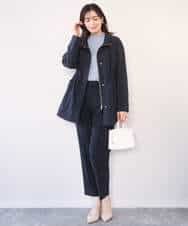 FIJFD09140 OFUON le MK(オフオン　ル　エムケー) スタンドカラーライトブルゾン/洗える/WEB限定サイズあり ベージュ