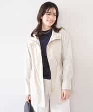 FIJFD09140 OFUON le MK(オフオン　ル　エムケー) スタンドカラーライトブルゾン/洗える/WEB限定サイズあり ベージュ