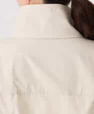 FIJFD09140 OFUON le MK(オフオン　ル　エムケー) スタンドカラーライトブルゾン/洗える/WEB限定サイズあり ベージュ