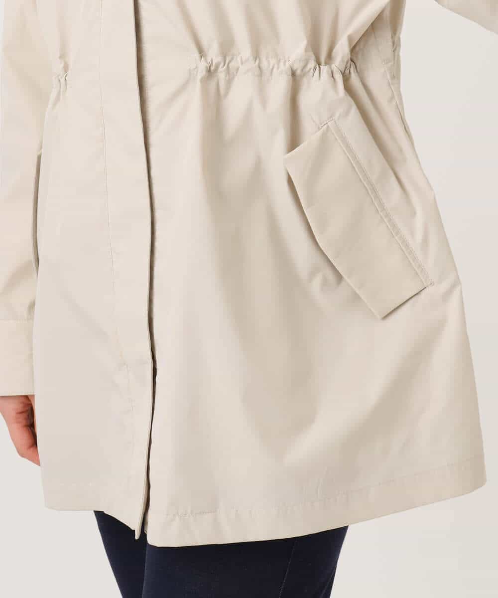 FIJFD09140 OFUON le MK(オフオン　ル　エムケー) スタンドカラーライトブルゾン/洗える/WEB限定サイズあり ベージュ