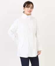 FIJFD09140 OFUON le MK(オフオン　ル　エムケー) スタンドカラーライトブルゾン/洗える/WEB限定サイズあり ベージュ