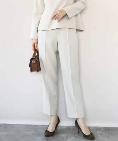 FILFD03090 OFUON le MK ダブルクロス テーパードパンツ/洗える