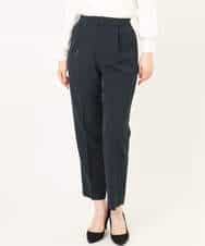 FILFD03090 OFUON le MK(オフオン　ル　エムケー) ダブルクロス テーパードパンツ/洗える ベージュ