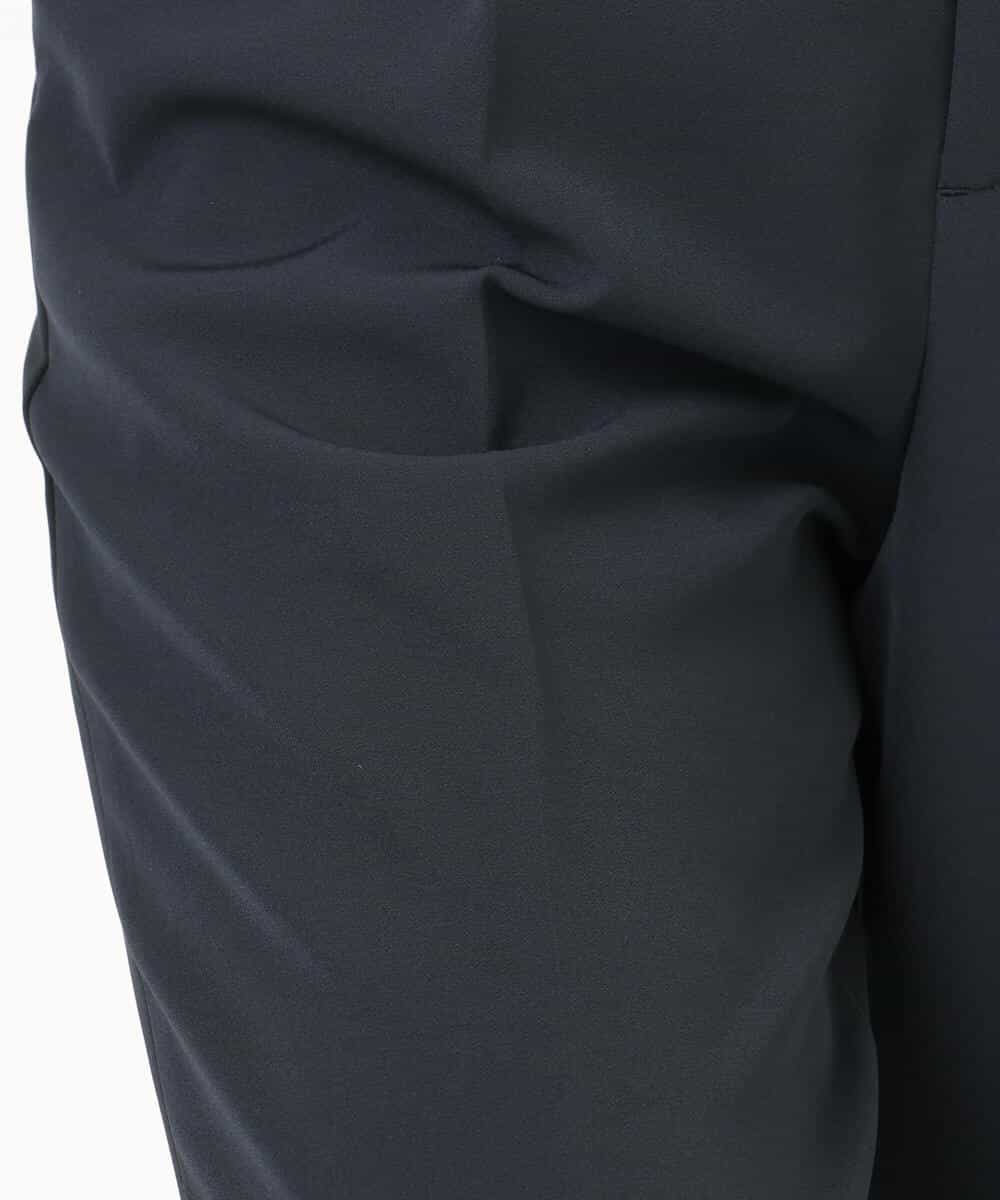 FILFD03090 OFUON le MK(オフオン　ル　エムケー) ダブルクロス テーパードパンツ/洗える ベージュ