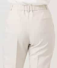 FILFD14080 OFUON le MK(オフオン　ル　エムケー) [名品シリーズ]ストレッチテーパードパンツ/洗える ライトベージュ