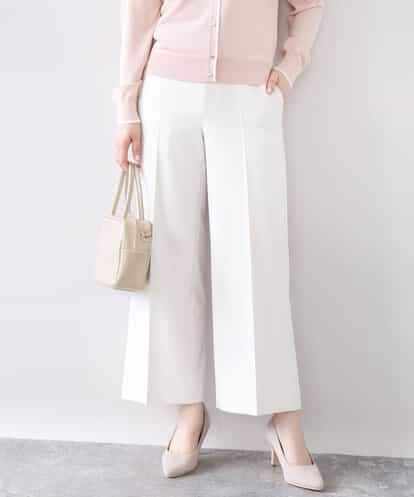 FILFD15090 OFUON le MK [名品シリーズ]ストレッチワイドパンツ/洗える