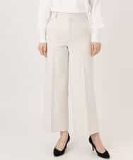 FILFD15090 OFUON le MK(オフオン　ル　エムケー) [名品シリーズ]ストレッチワイドパンツ/洗える ライトベージュ