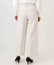 FILFD15090 OFUON le MK(オフオン　ル　エムケー) [名品シリーズ]ストレッチワイドパンツ/洗える ライトベージュ