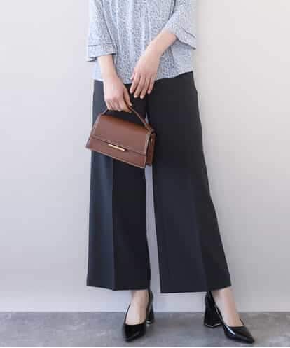 FILFD15090 OFUON le MK [名品シリーズ]ストレッチワイドパンツ/洗える