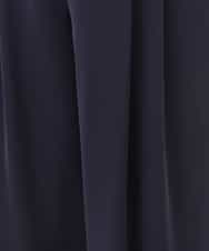 FILGD22090 OFUON le MK(オフオン　ル　エムケー) ストレッチ2タックワイドパンツ/UVカット/接触冷感/洗濯機で洗える/セットアップ可 ライトブルー