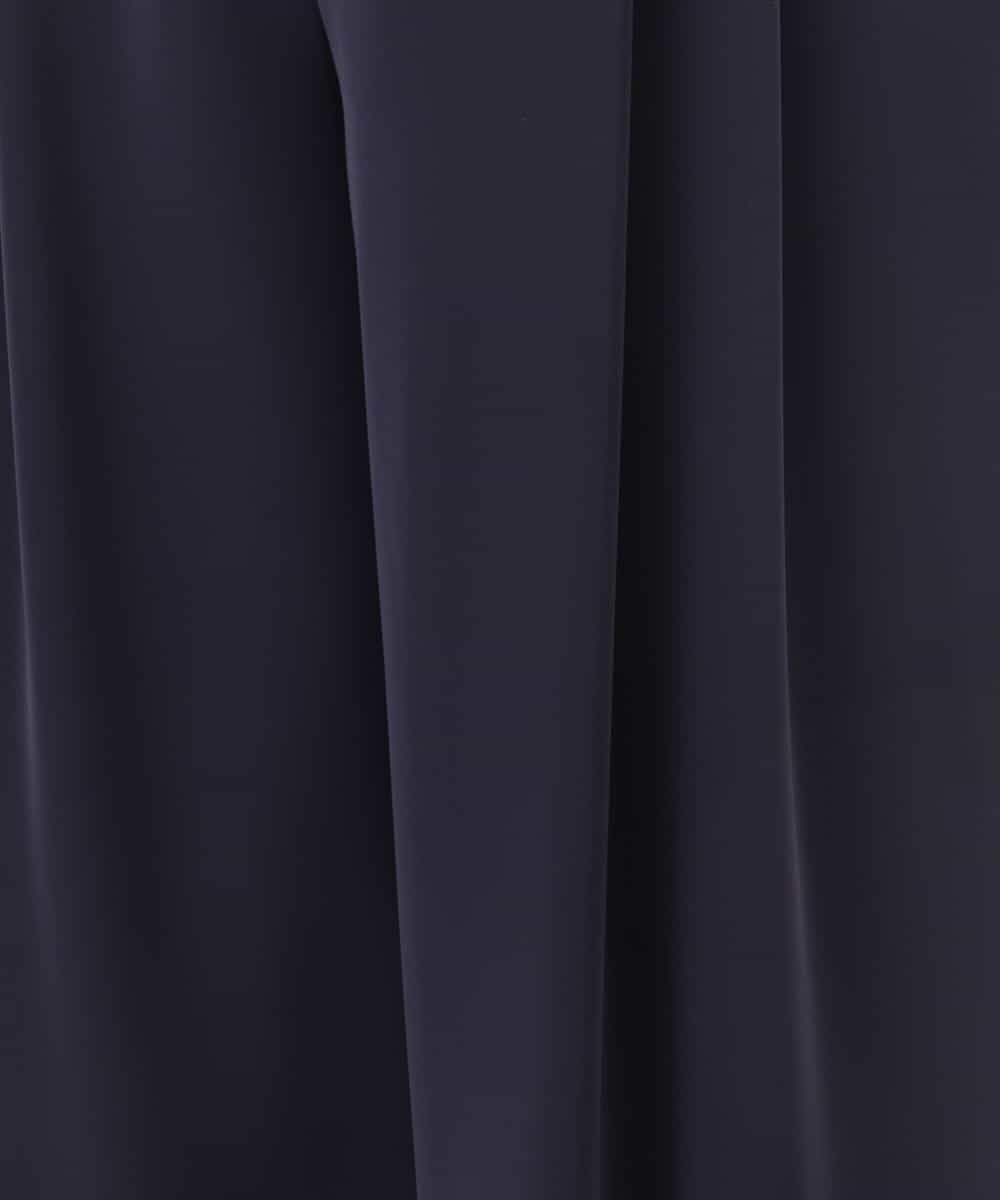 FILGD22090 OFUON le MK(オフオン　ル　エムケー) ストレッチ2タックワイドパンツ/UVカット/接触冷感/洗濯機で洗える/セットアップ可 ライトブルー