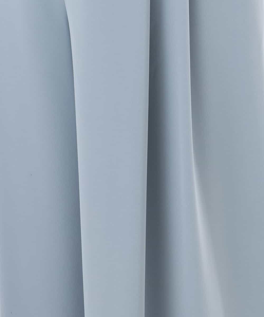 FILGD22090 OFUON le MK(オフオン　ル　エムケー) ストレッチ2タックワイドパンツ/UVカット/接触冷感/洗濯機で洗える/セットアップ可 ライトブルー