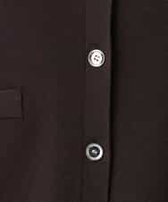 FISGD16070 OFUON le MK(オフオン　ル　エムケー) ハイゲージクロップド丈ニットカーディガン/接触冷感/UVカット/洗える/WEB限定サイズあり サーモンオレンジ