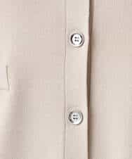 FISGD16070 OFUON le MK(オフオン　ル　エムケー) ハイゲージクロップド丈ニットカーディガン/接触冷感/UVカット/洗える/WEB限定サイズあり サーモンオレンジ